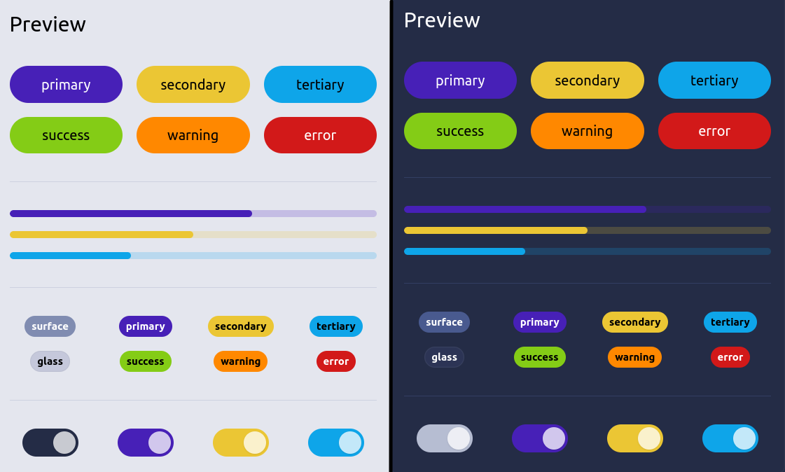 hAppening Community color palette